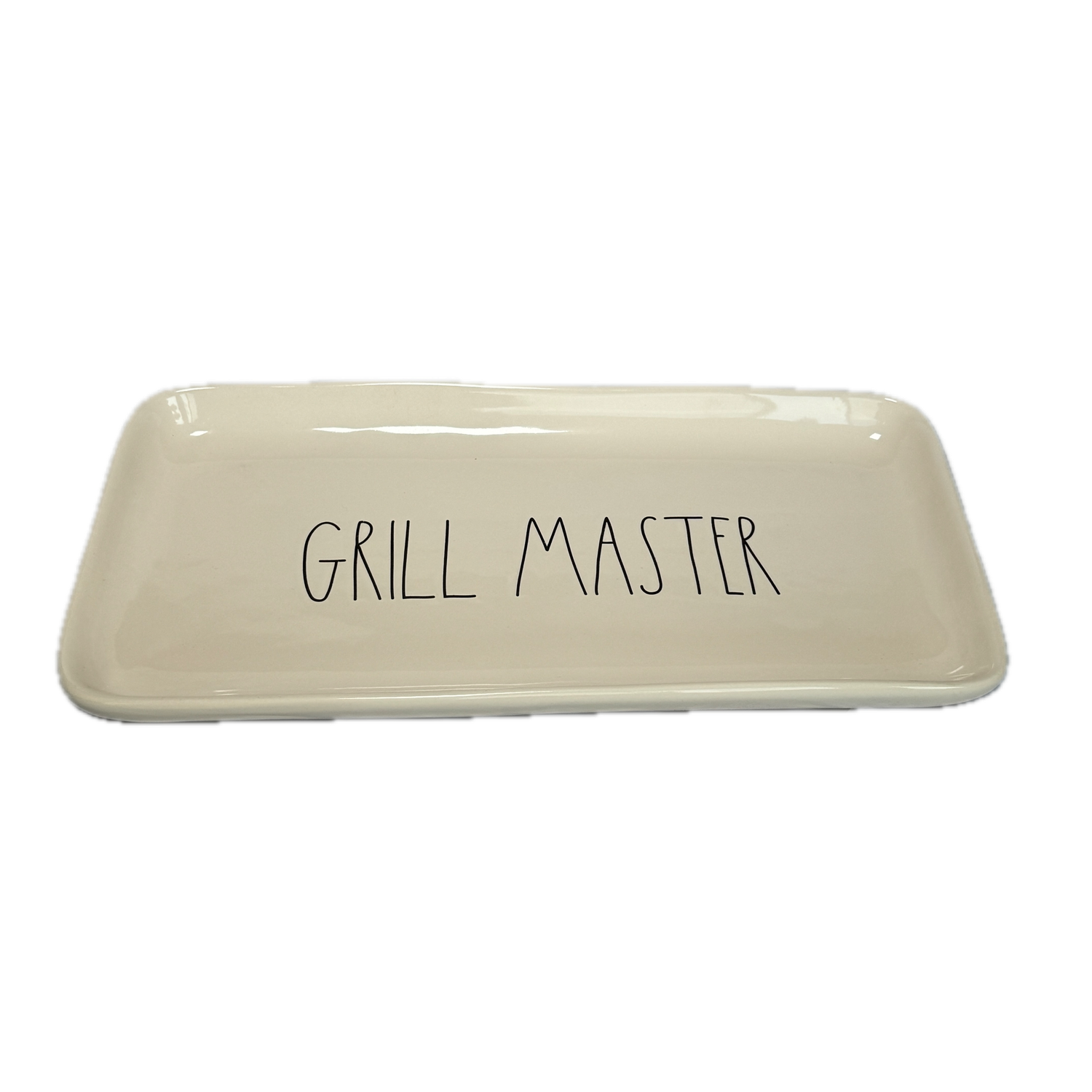 Grill Master Ceramic Serving Tray