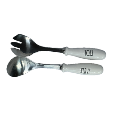 Serve &amp; Toss Ceramic Utensils