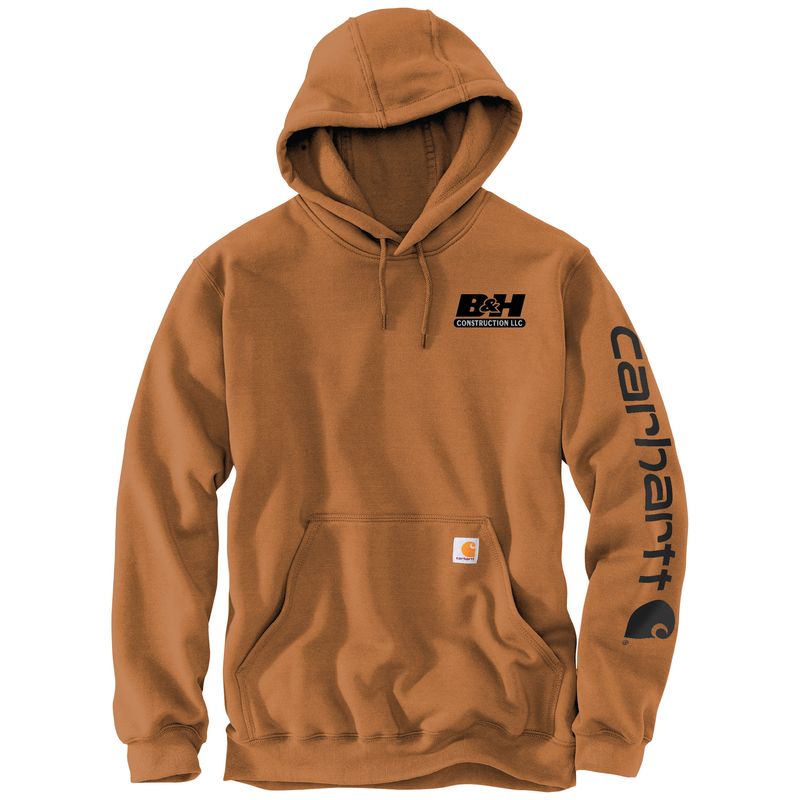 Carhartt® Midweight Hooded Logo Sweatshirt