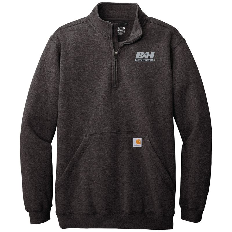 Carhartt® Midweight 1/4-Zip Mock Neck Sweatshirt