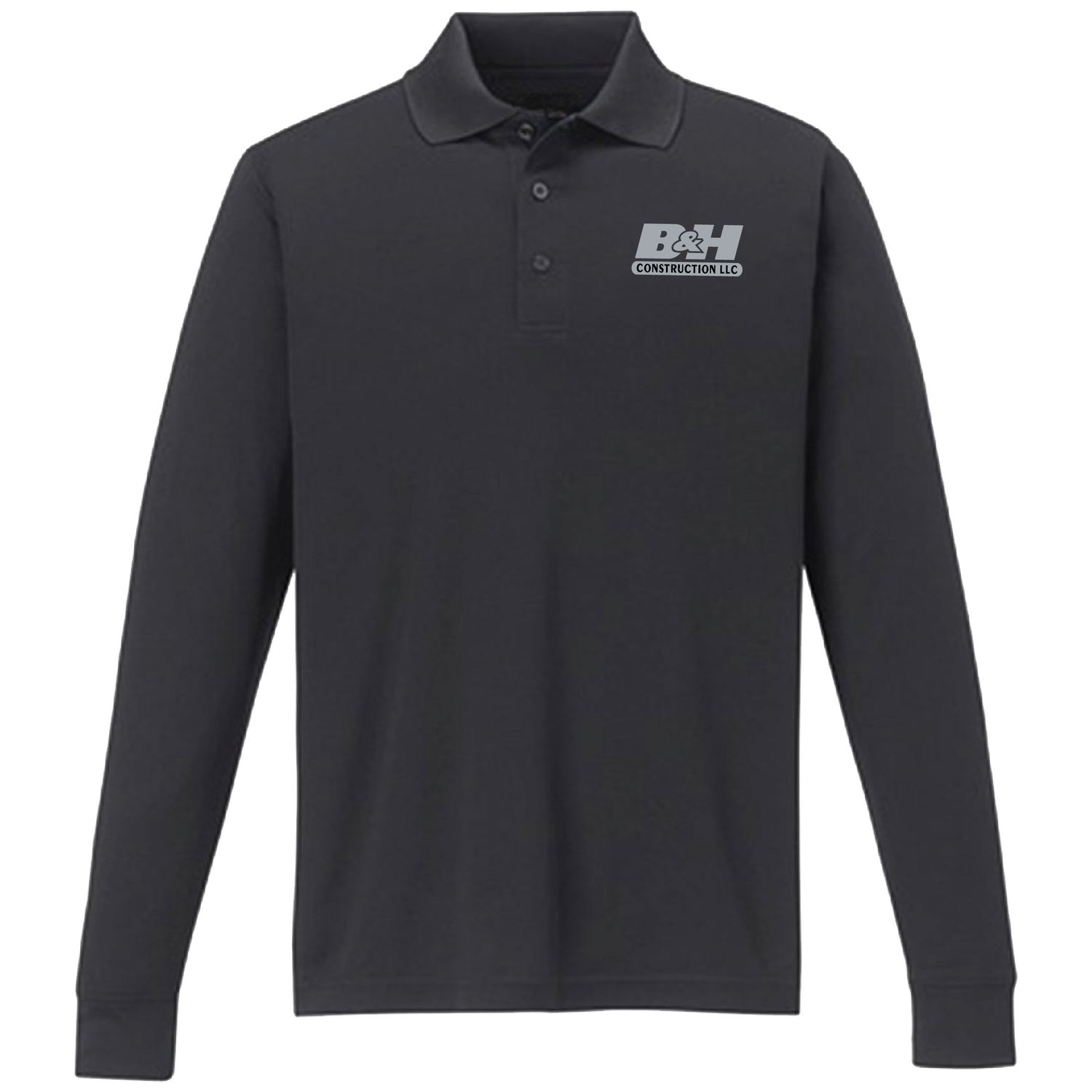 CORE365 Men&#39;s Tall Pinnacle Performance Long-Sleeve Piqué Polo