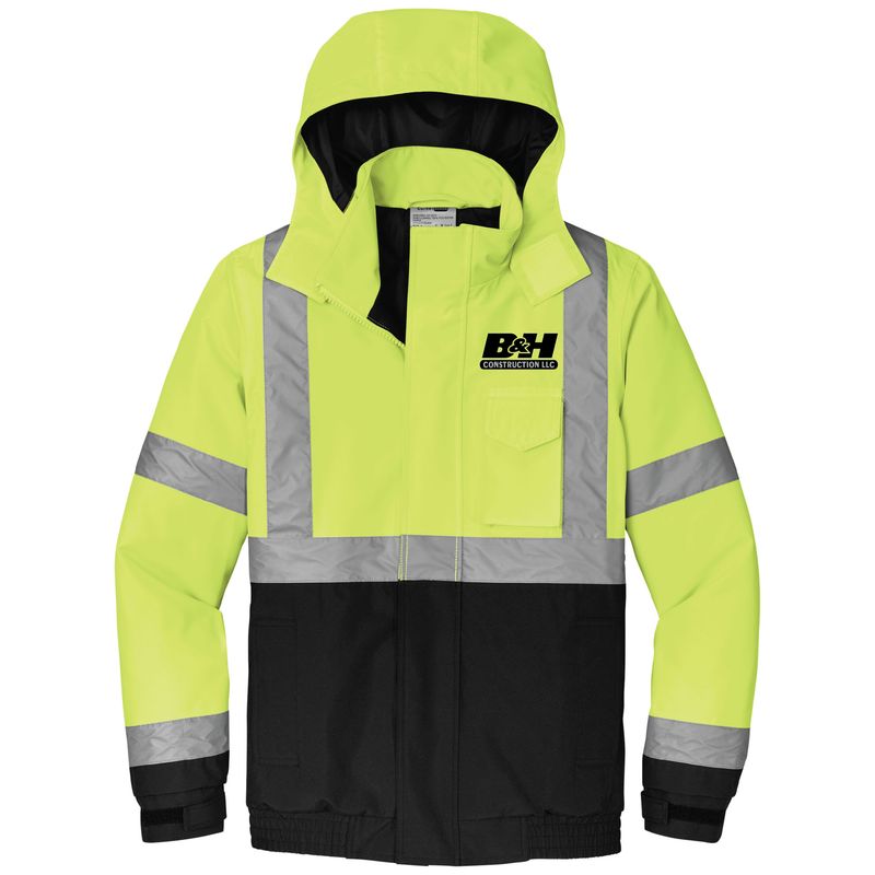 CornerStone® ANSI 107 Class 3 Economy Waterproof Insulated Bomber Jacket