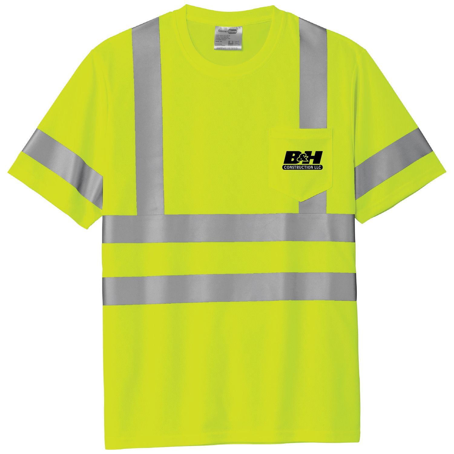 CornerStone® ANSI 107 Class 3 Mesh Tee