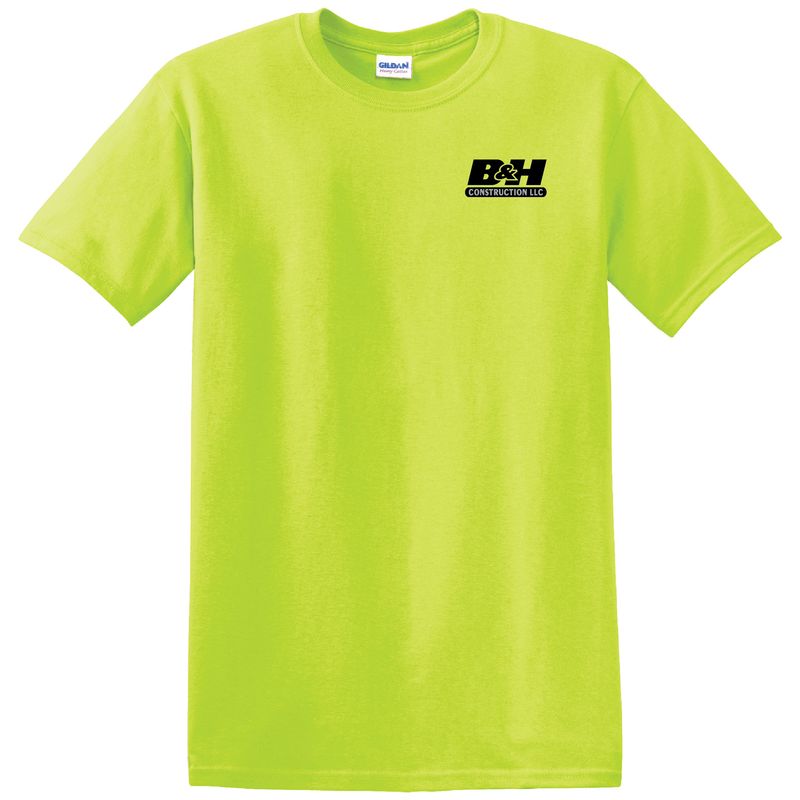 Gildan - Heavy Cotton 50/50 Cotton/Poly Safety T-Shirt