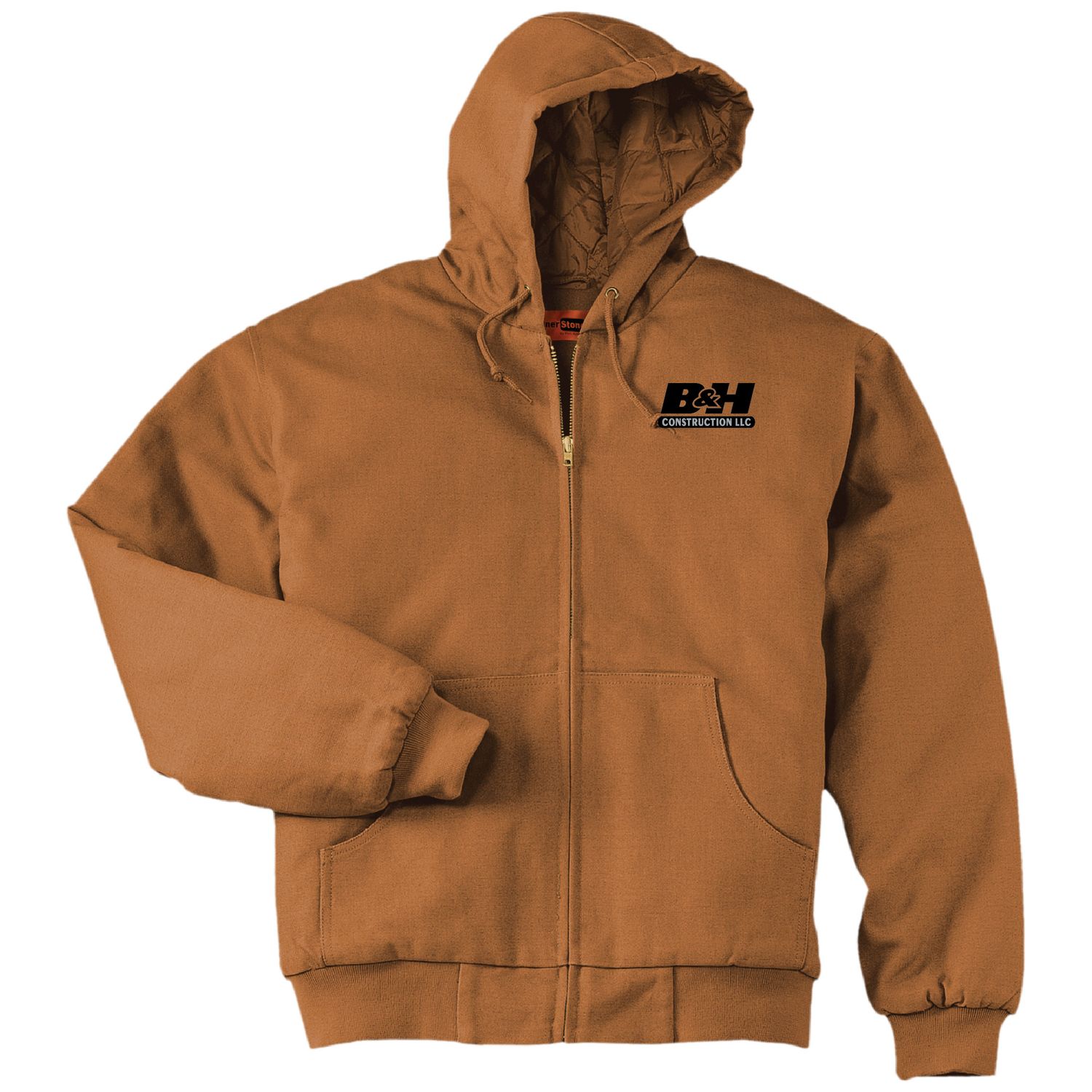 CornerStone TALL Duck Cloth Hooded Work Jacket