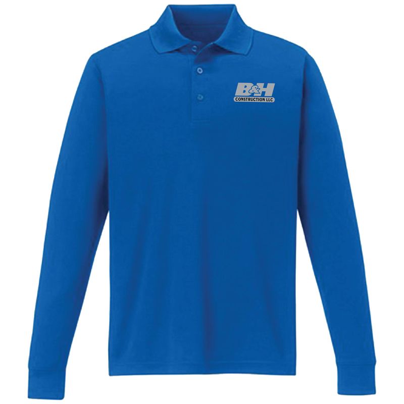 CORE365 Men's Pinnacle Performance Long-Sleeve Piqué Polo