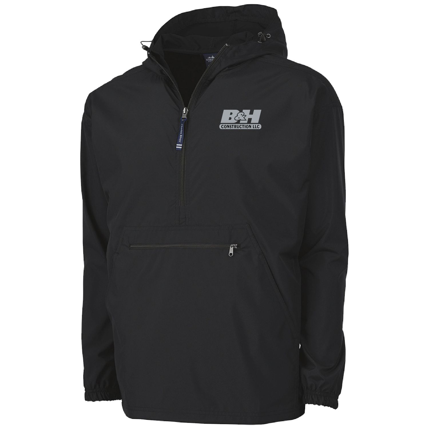 Pack-N-Go® Pullover with B&amp;H Construction Logo