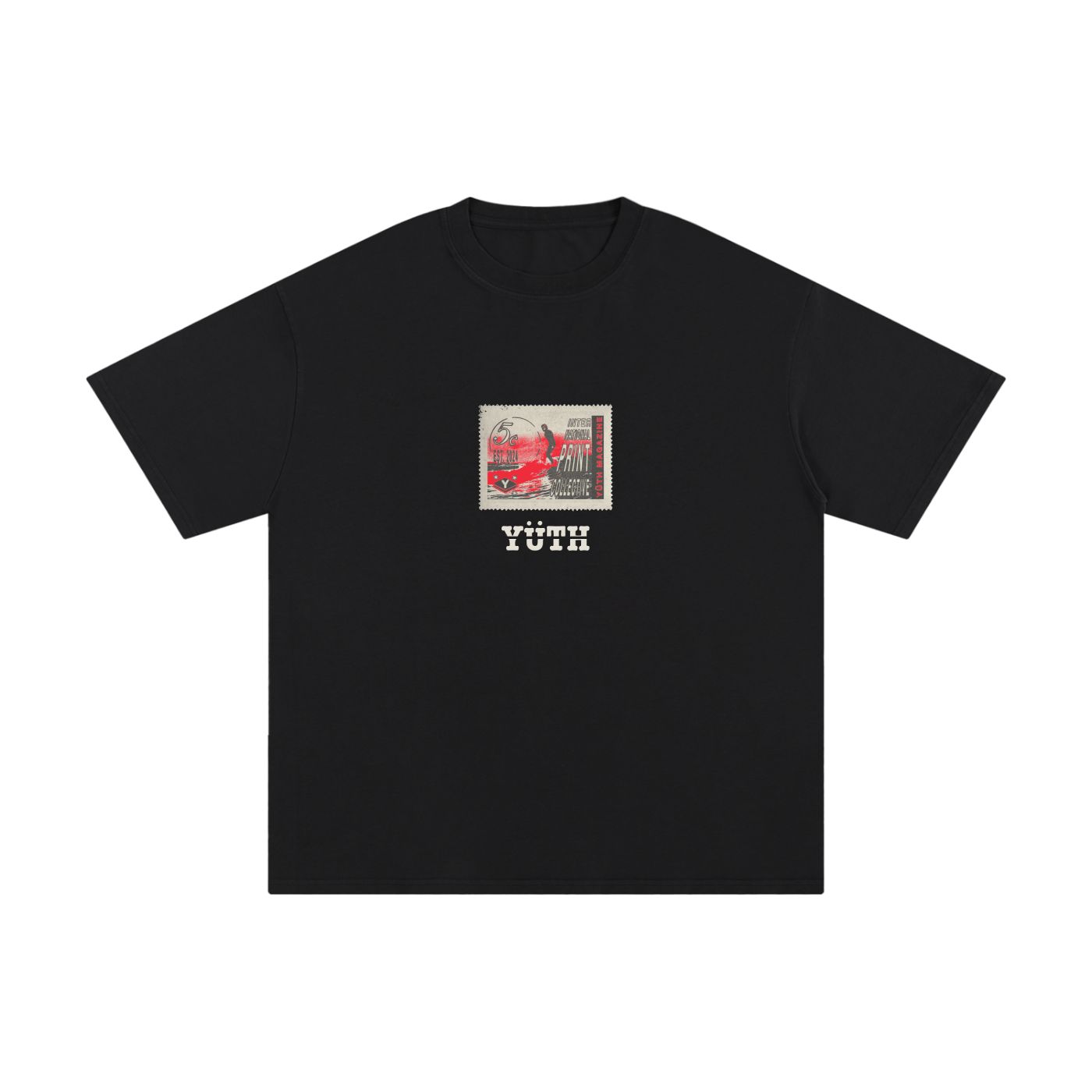 STAMP TEE BLACK
