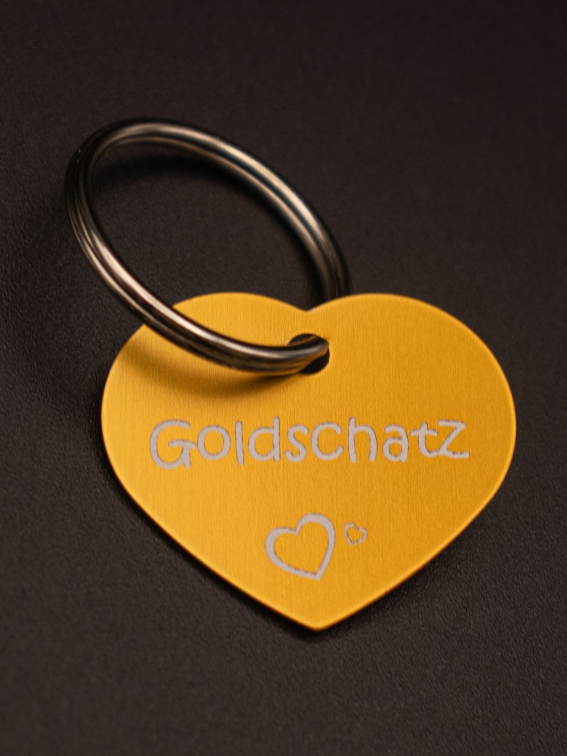 Pferdemarke Herz &quot;Goldschatz&quot;