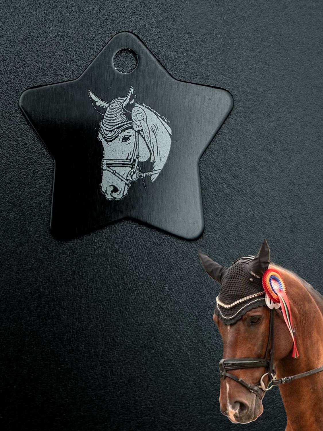 Pferdemarke STERN Individuelles Bild