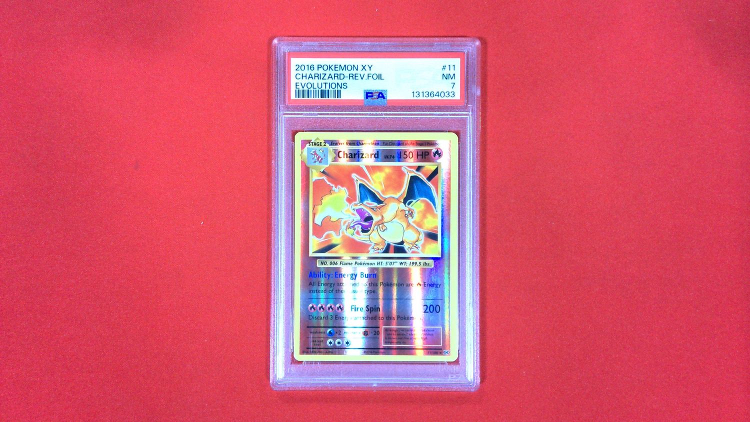 Charizard #11 PSA 7 - 131364033