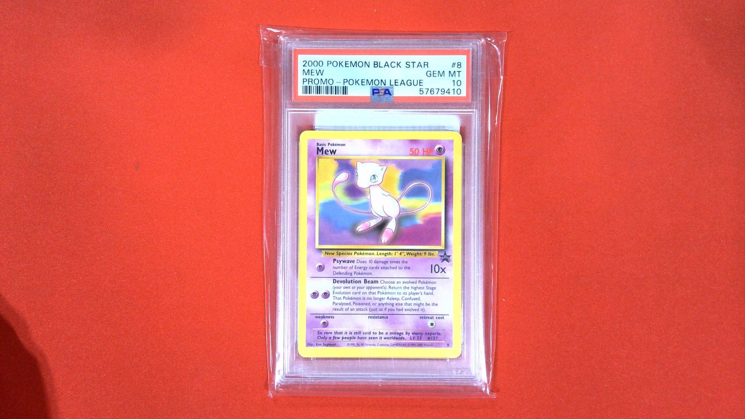 Mew #8 Promo PSA 10 - 57679410