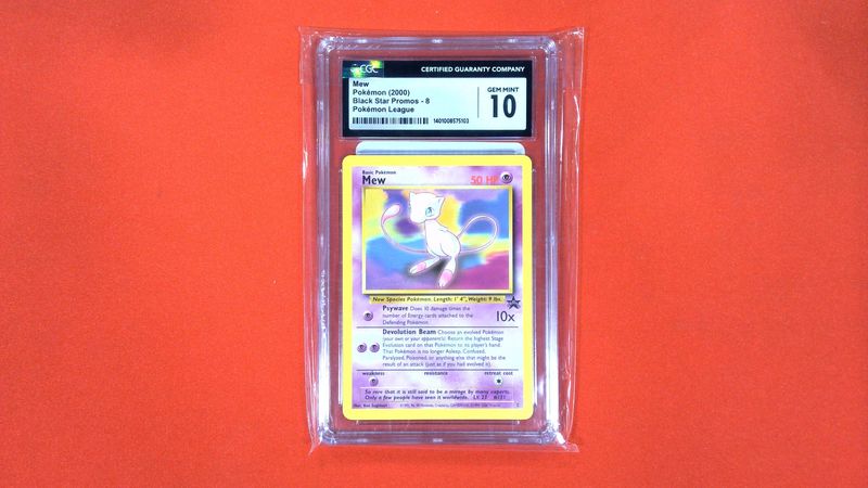 Mew #8 Promo CGC 10 - 1401008575103