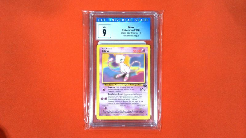 Mew #8 Promo CGC 9 -4176701085