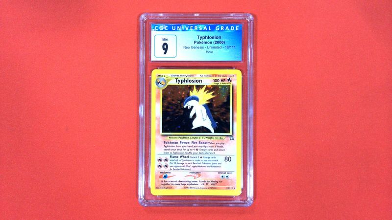 Typhlosion Unlimited #18 CGC 9 - 4010361164
