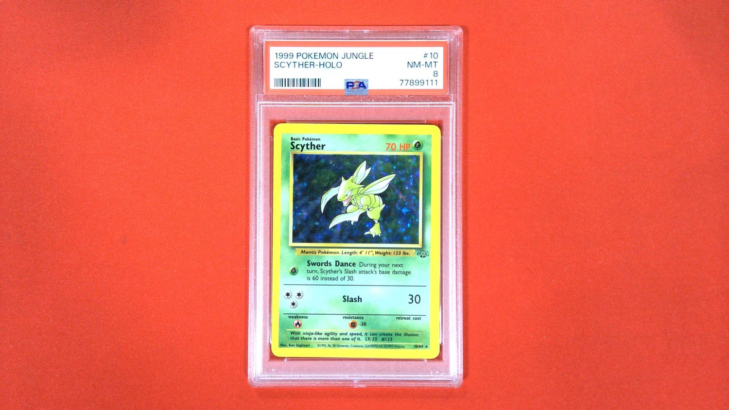 Scyther #10 PSA 8 - 77899111