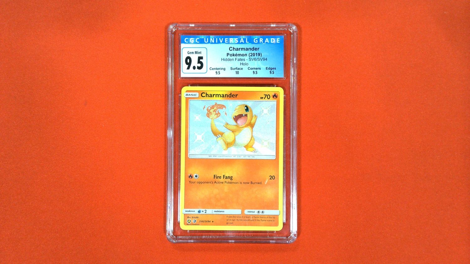 Charmander #SV6 CGC 9.5 - 3985077005