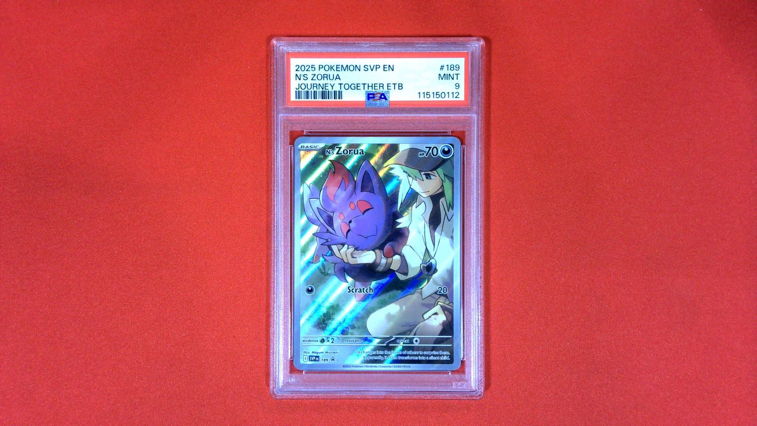 N's Zorua #189 PSA 9 - 115150112