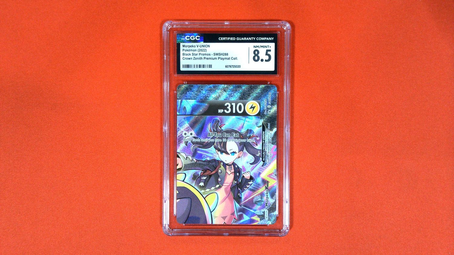 Morpeko V-UNION #SWSH288 CGC 8.5 - 6076725020