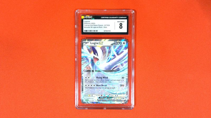 Lugia ex #017/034 CGC 8 - 6078323105