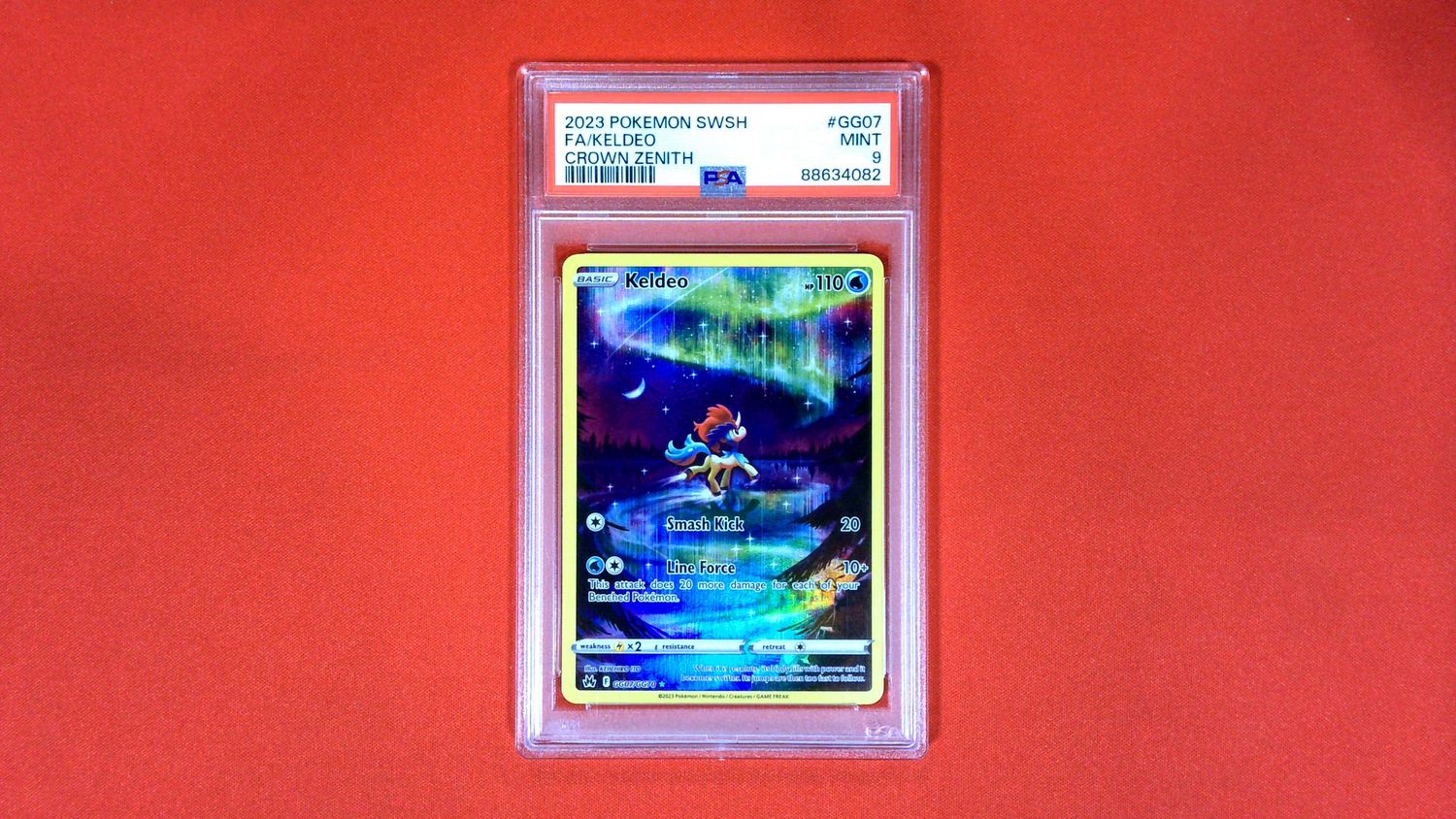 Keldeo #GG07/GG70 PSA 9 - 88634082