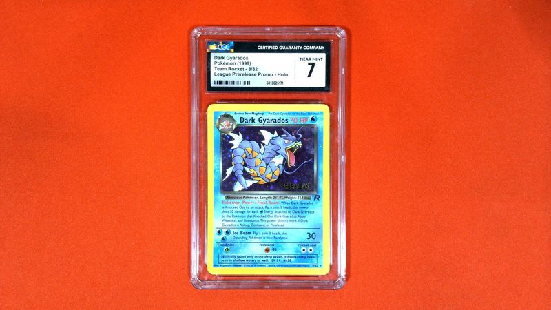 Dark Gyarados [Prerelease] #8 CGC 7 - 6013025171