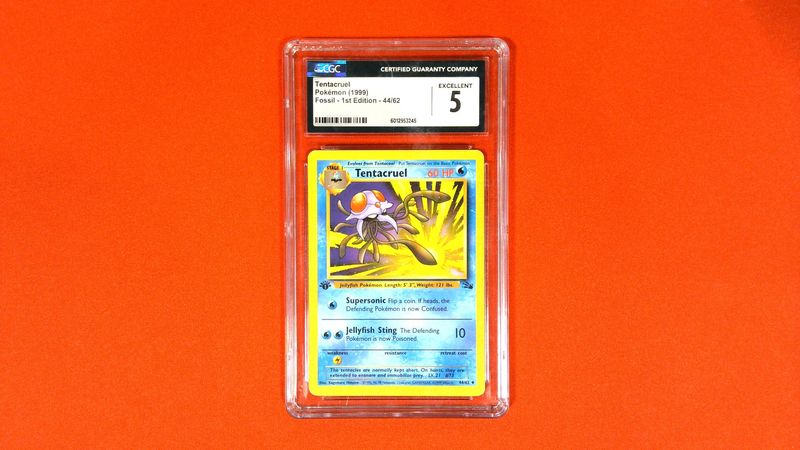 Tentacruel 1st Ed. 44/62 CGC 5 - 6012953245