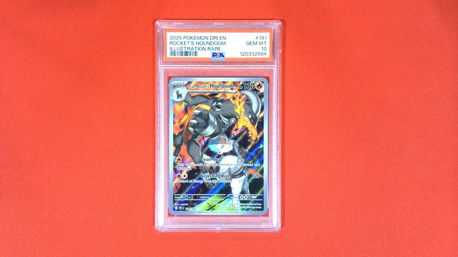 Team Rocket's Houndoom #191 PSA 10 120332564