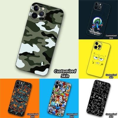 Phone back skin printing