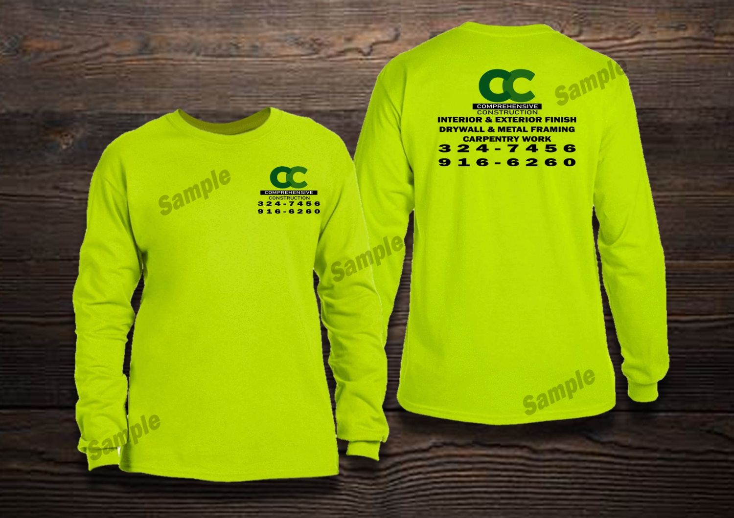 T shirt Printing - Front &amp; Back