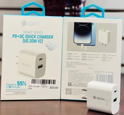 20W Charger - Type C / USB