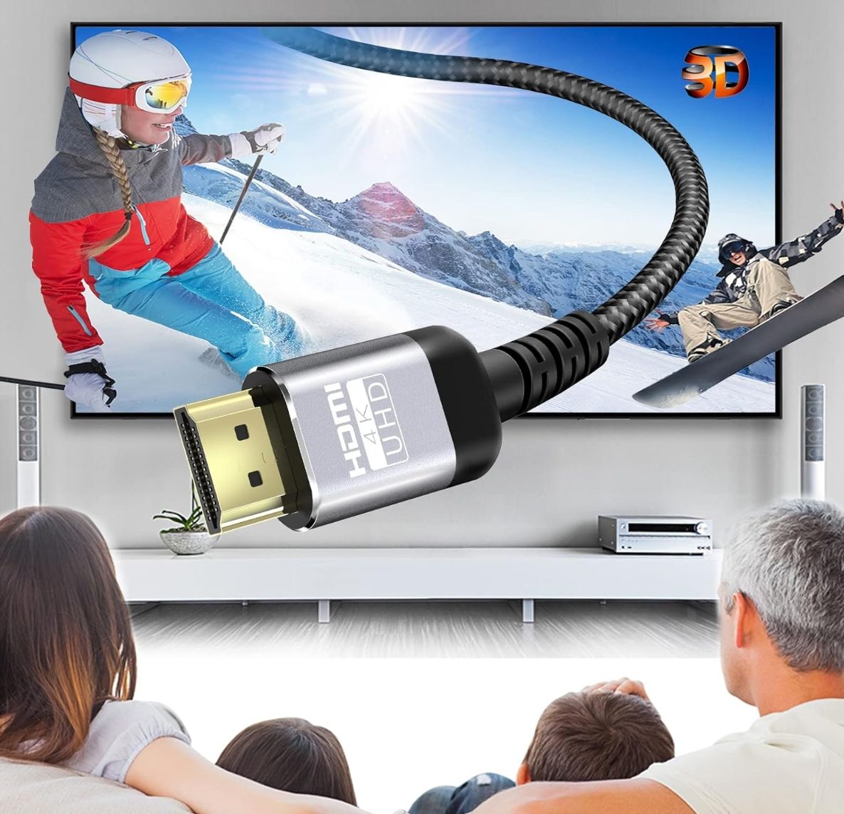 HDMI Cable 4k with booster - 75Ft