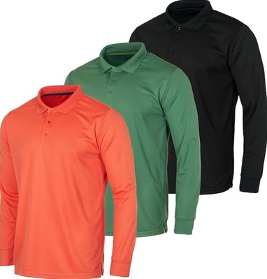 Dry Fit Shirt Long Sleeve Polo