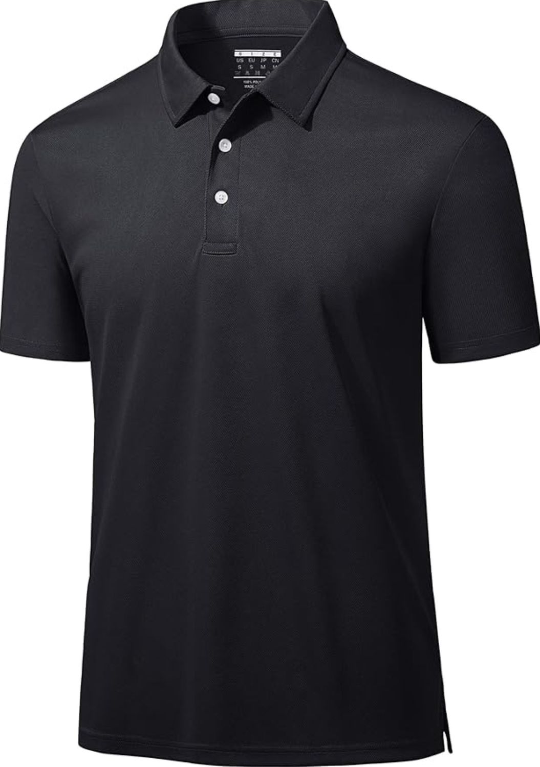Dry Fit Shirt Polo, COLORS: Black, Size: S