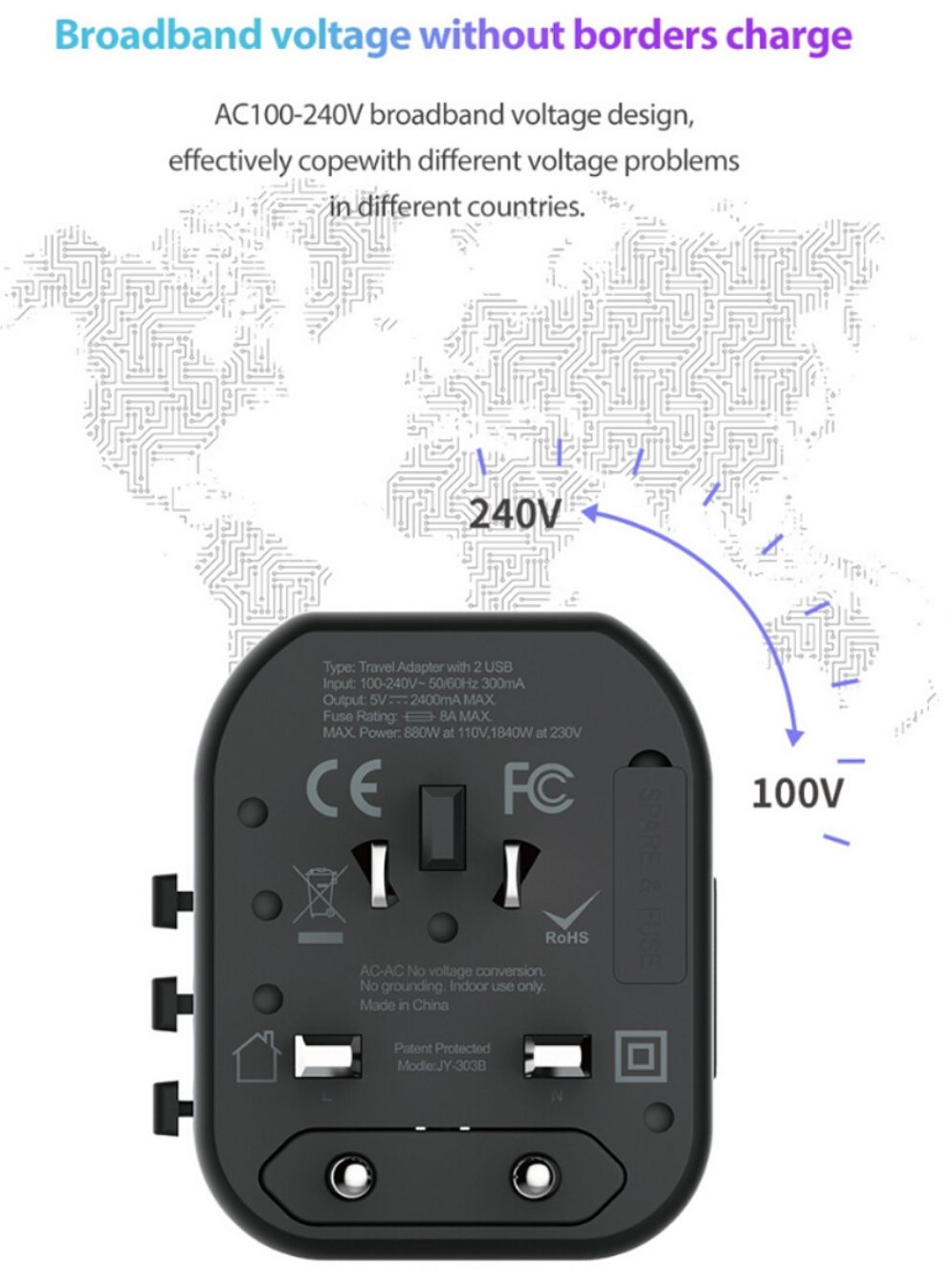 Devia Global Multiple Function Charger
