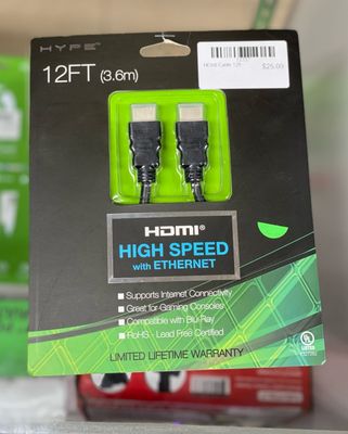 HDMI Cable 12ft