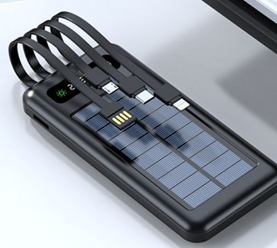 Fast charging Power Bank- Solar -30000 Mah