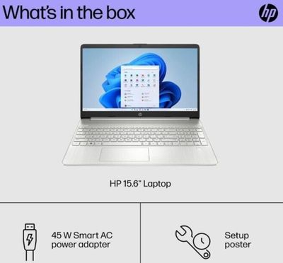 HP Laptop 15.6 -8gb/256 gb ssd
