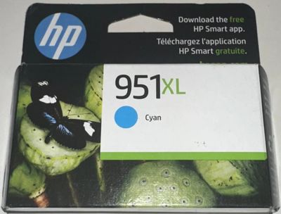 HP Cartridge - 951 XL Cyan