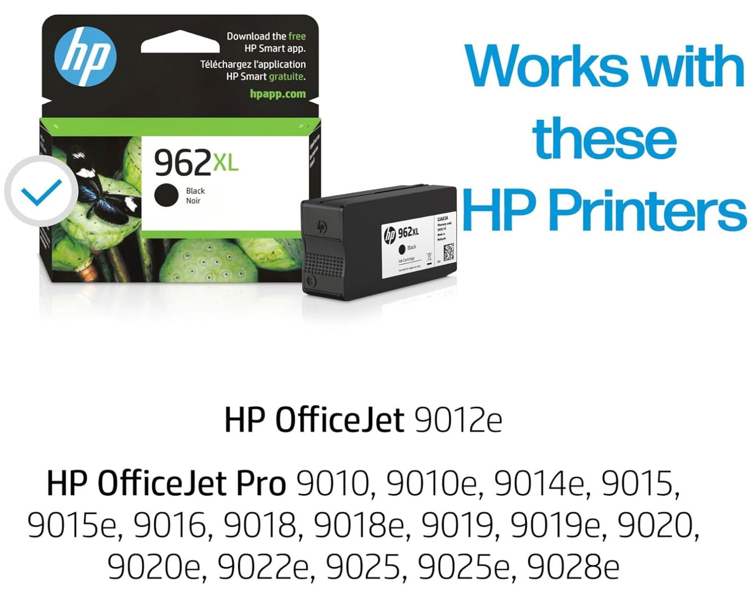 HP Cartridge - 962XL Black
