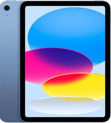 Apple iPad (10th Generation): with A14 Bionic chip, 10.9-inch Liquid Retina Display, 256GB, Wi-Fi 6, 12MP front/12MP Back Camera, Touch ID, All-Day Battery Life – Blue