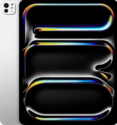 Apple iPad Pro 13-Inch (M4): Built for Apple Intelligence, Ultra Retina XDR Display, 256GB, 12MP Front/Back Camera, LiDAR Scanner, Wi-Fi 6E, Face ID, All-Day Battery Life — Silver