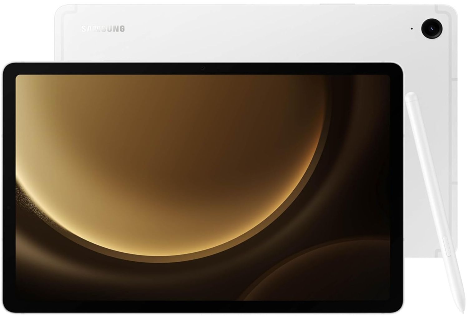 Samsung Galaxy Tab S9 FE 10.9” 128GB WiFi Android Tablet, Large Display, Long Battery Life, Powerful Processor, S Pen, 8MP Camera, Lightweight Durable Design, Expandable Storage,US Version 2023,Silver