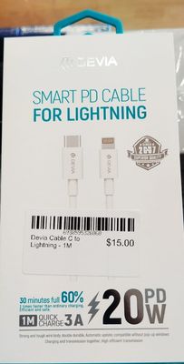 Cable C to Lightning - 1M