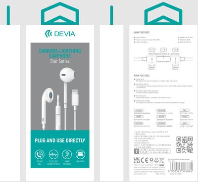 Wired Earphone - Type Lightning