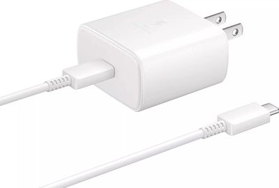 Samsung 45 W Super fast charger with Cable