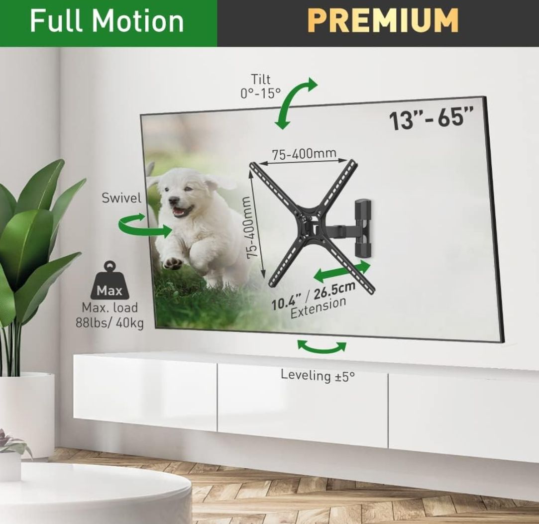 TV Wall mount 29&quot; - 65&quot; Full Motion