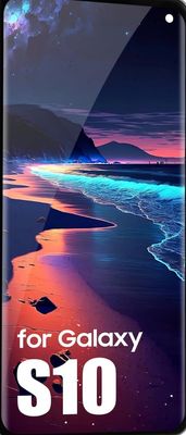 Display Samsung - S 10 With Frame