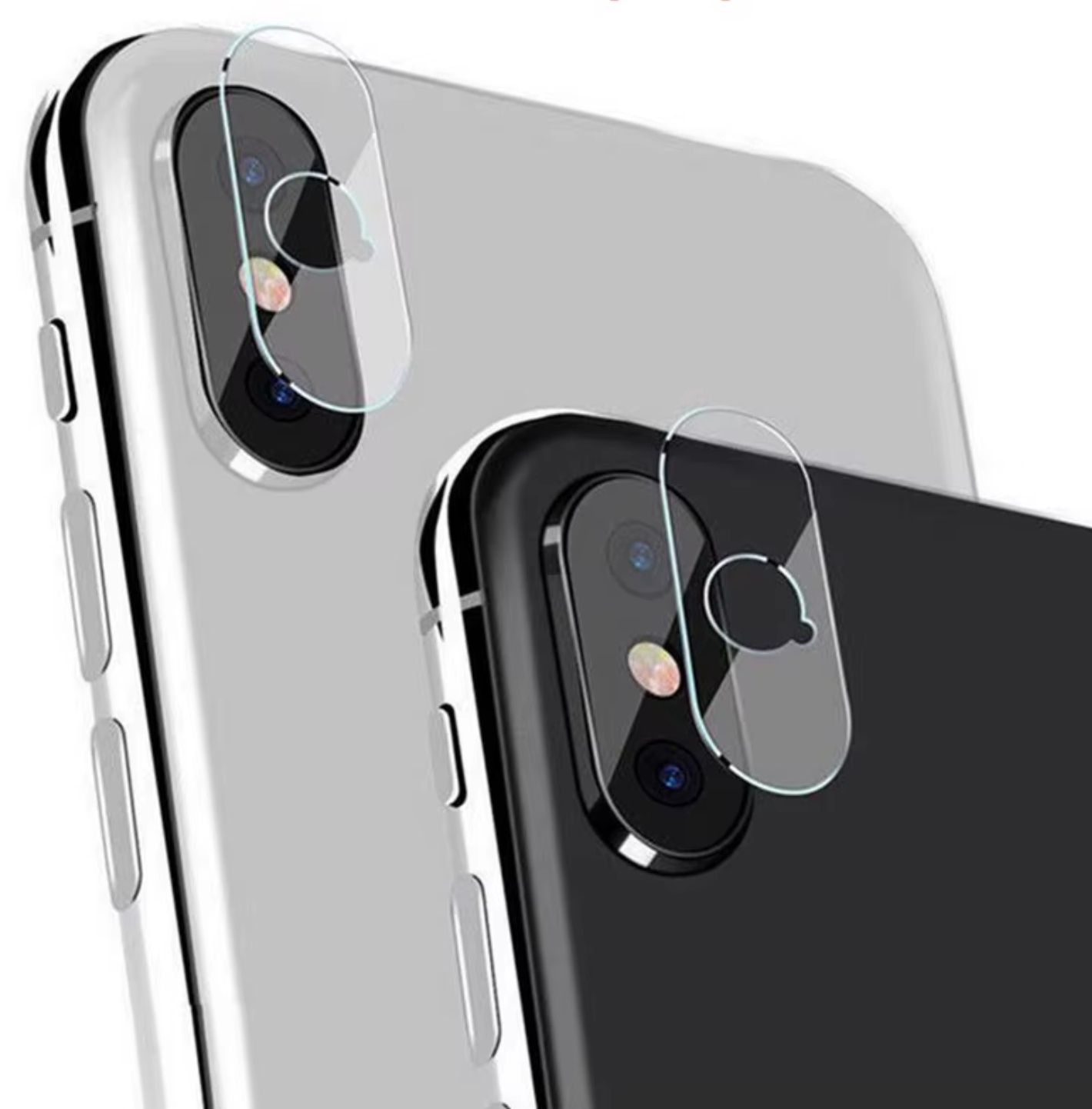 Phone Camera Protector, Phone Model: iPhone X/ iPhone XS/ iPhone XS Max/ iPhone XR- Full Camera Protector, Design: Full