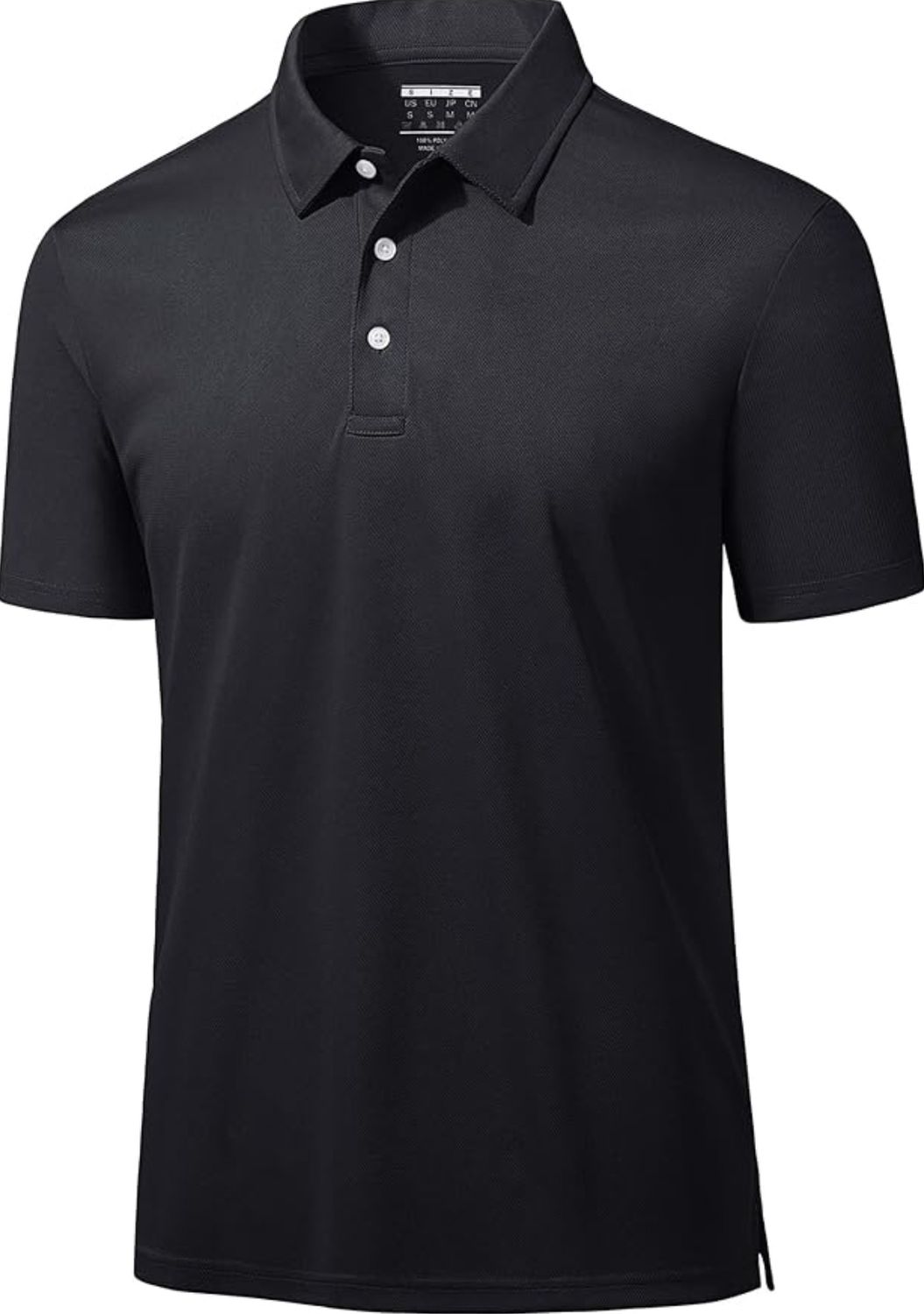 Dry Fit Shirt Polo, COLORS: Black, Size: S